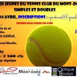 Affiche tournois jeunes TCMD 2017