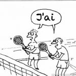 ‘Middle managers play tennis.’