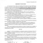 Décision 05-2017-CSOE du 09-12 Délégués LCT Liste Liste LE DAIN
