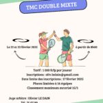 Affiche TMC DOUBLE MIXTE 22 et 23 février 2025